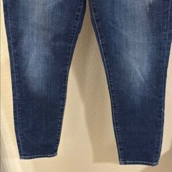 Big Star Blue Ankle Cropped Jeans with Stretch - Picture 3 of 4